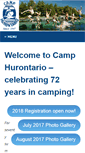Mobile Screenshot of camphurontario.com
